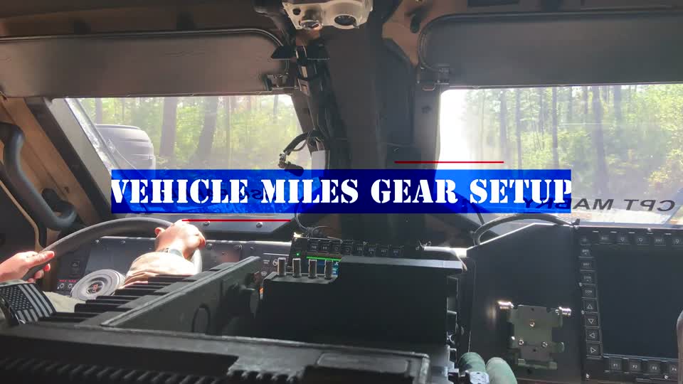 Vehicle MILES gear at JRTC 21-06