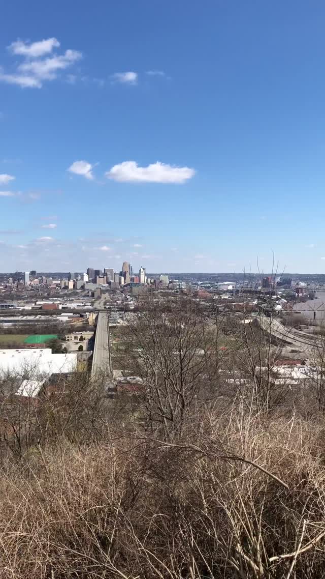 View from Olden View Park, East Price Hill, Cincinnati, OH