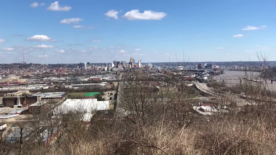 View from Olden View Park, East Price Hill, Cincinnati, OH