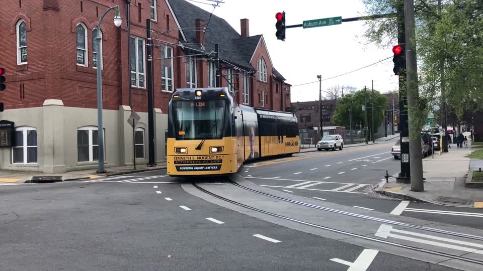 Atlanta Streetcar, Sweet Auburn, Atlanta, GA