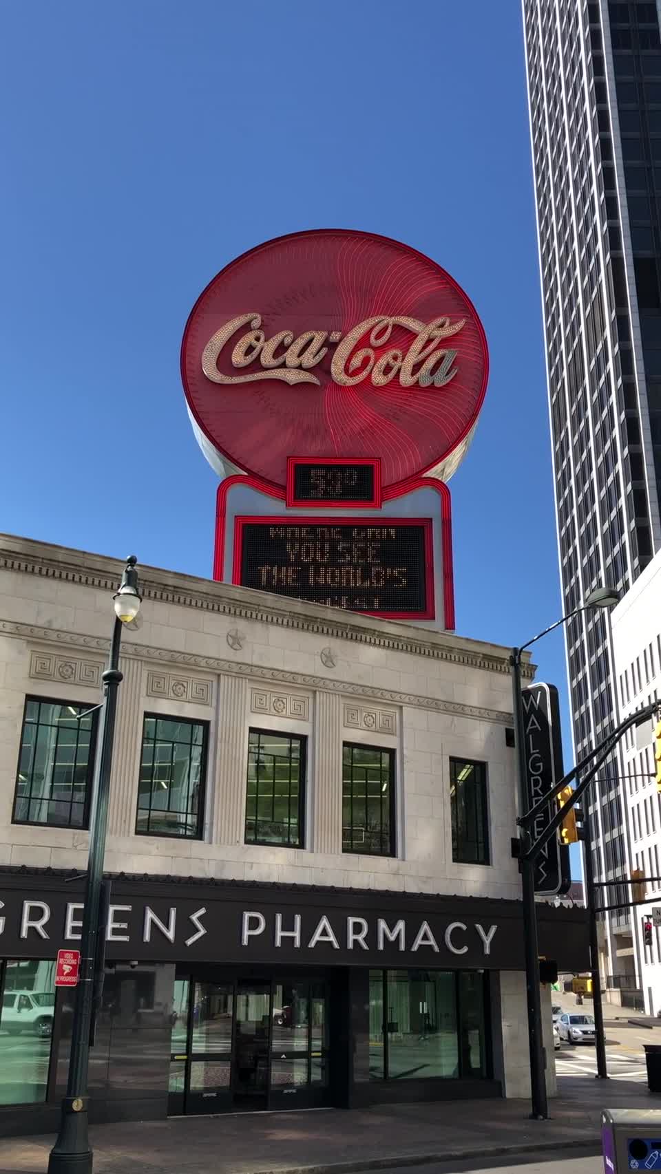 Coca-Cola Sign, Olympia Building, Atlanta, GA