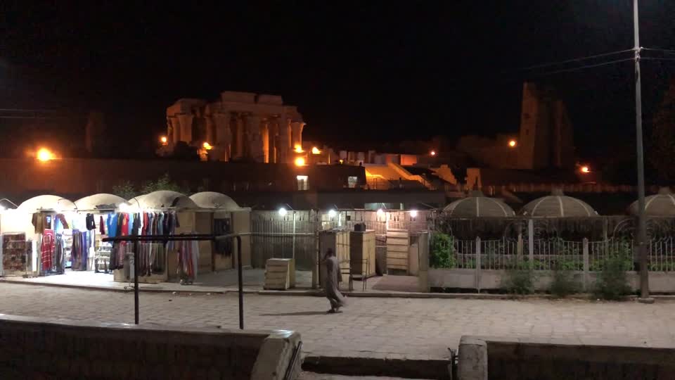 Night Call to Prayer, Kom Ombo, AG, EGY