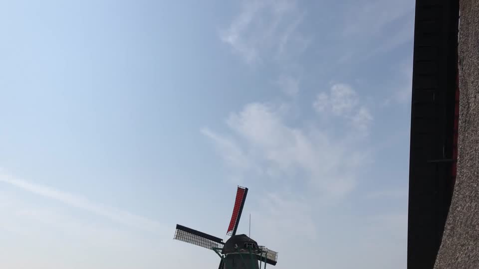 Oliemolen de Zoeker, Zaanse Schans, Zaandam, Noord-Holland, Nederland