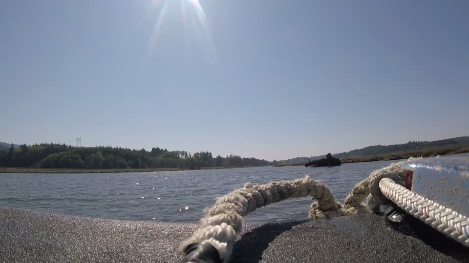 Airboat ride at Willapa Bay