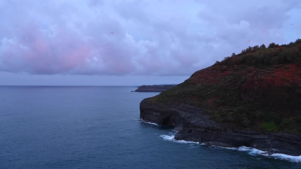 Hawaii sunset from Kīlauea Point