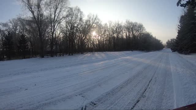 Winter at Gavins Point National Fish Hatchery