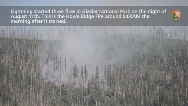 Full Suppression on Howe Ridge Fire August 12th 2018