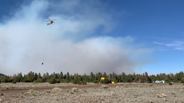 Slate Fire - Helicopter dip