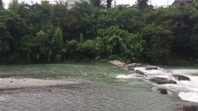Akagawa River in Akiruno-shi