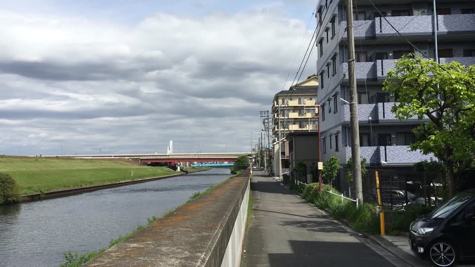 Shingashi River in Itabashi-ku