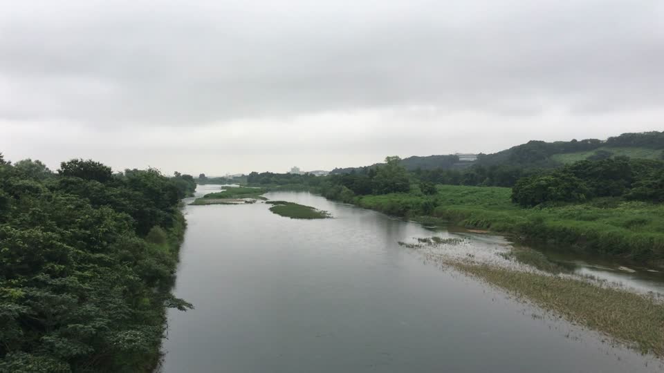 Tama River in Akishima-shi