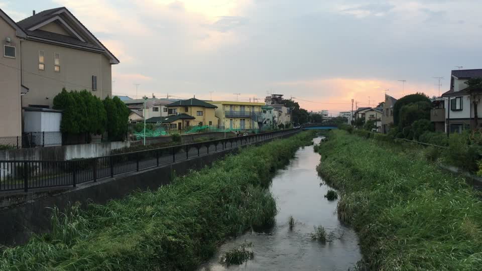 Kurome River in Honcho Higashikurume-shi