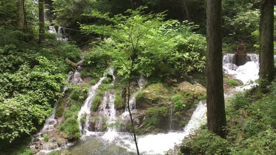 Hossawa Falls in Hinohara-mura, Tokyo