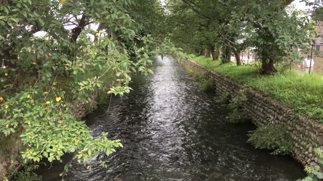 Tamagawa Aqueduct in Kamisunacho, Tachikawa-shi