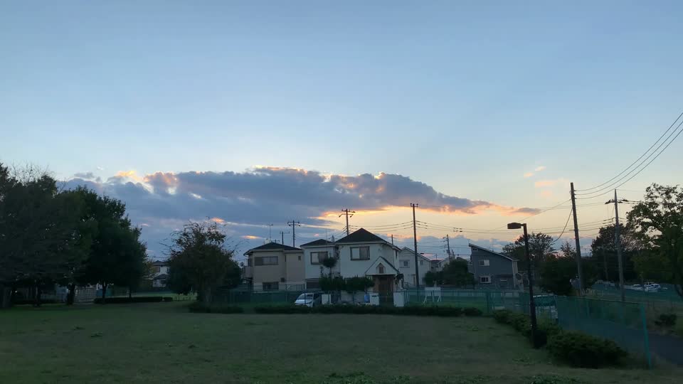 Rokusen Park in Chuocho, Higashikurume-shi in November