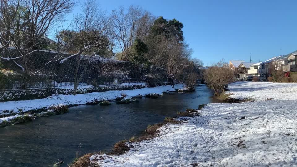 Ochiai River in Minamisawa, Higashikurume-shi