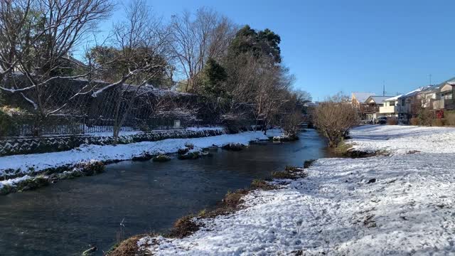 Ochiai River in Minamisawa, Higashikurume-shi