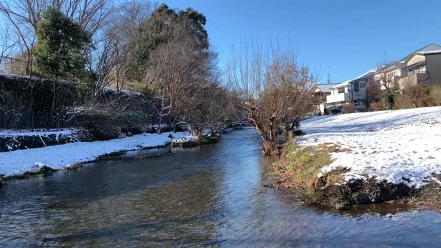 Ochiai River in Minamisawa, Higashikurume-shi