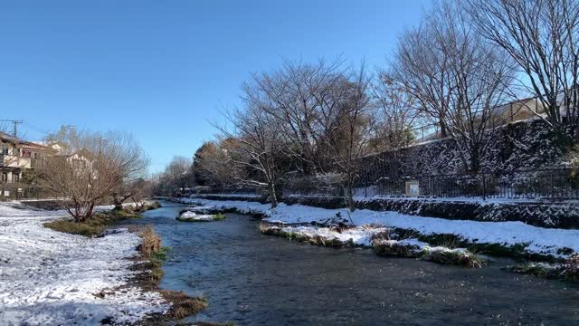 Ochiai River in Minamisawa, Higashikurume-shi