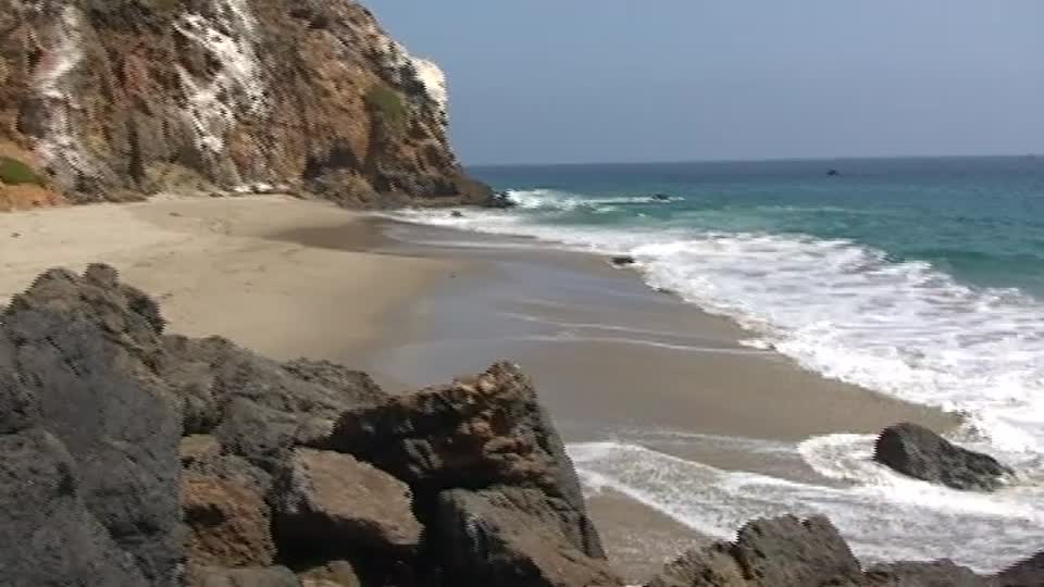 V09 Standing In Front Of Point Dume, Malibu, California