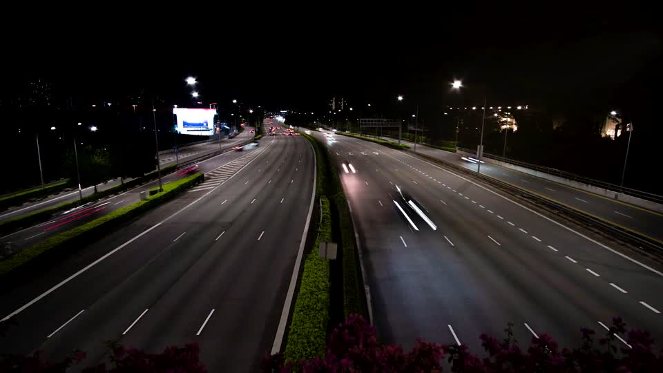41 - Night car timelapse