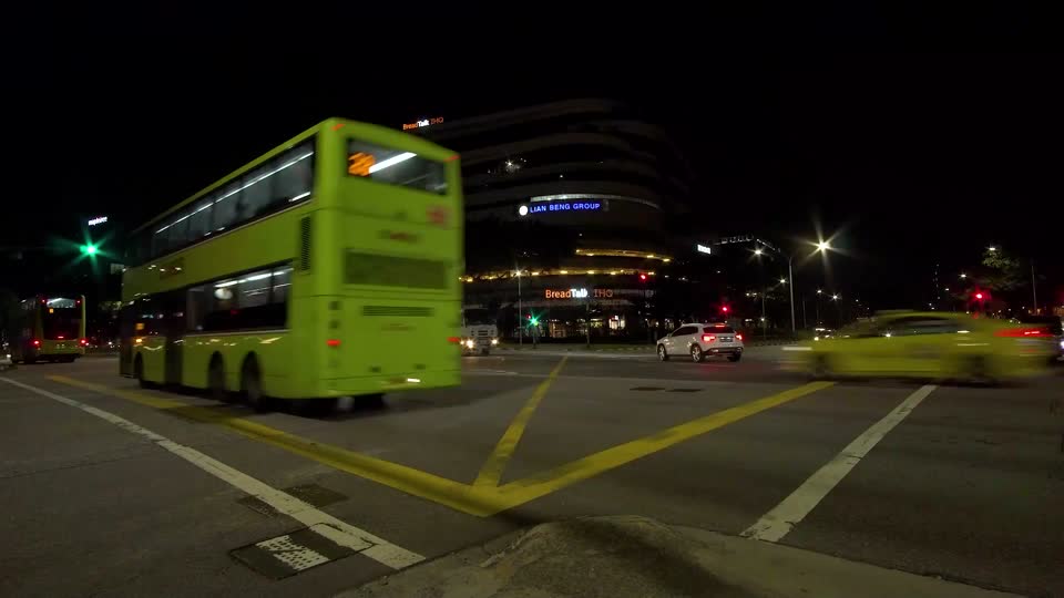22 - Night road timelapse