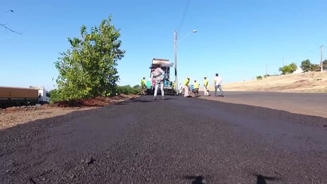 OBRAS ASFALTO - CICLOVIA JD. SANTA FÉ