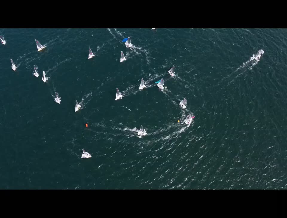windward mark race 2 1st beat