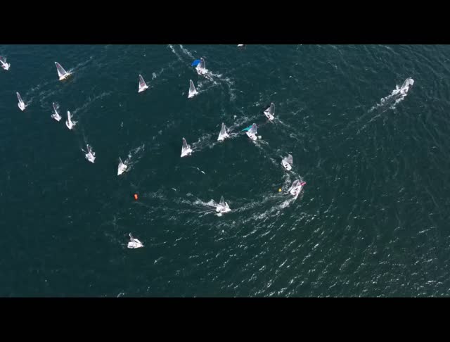 windward mark race 2 1st beat