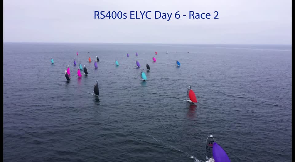 day 5 race 2 - back through the fleet