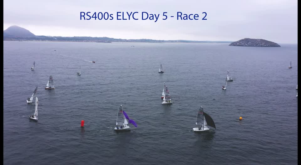 day 5 race 2 at the windward mark