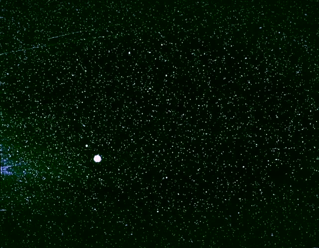 NASA Parker Solar Probe footage of Earth, Jupiter, Mercury, Saturn and Venus swimming in a sea of stars amidst the Milky Way