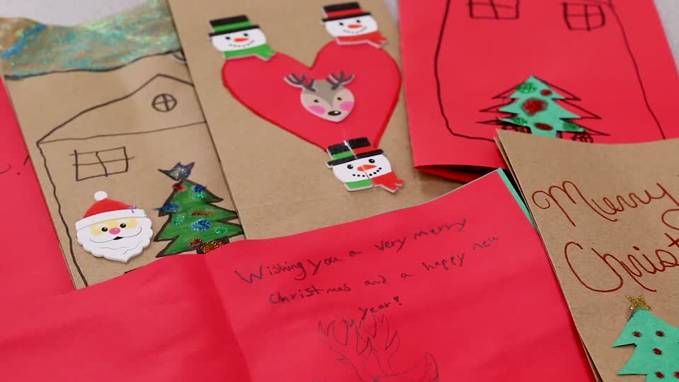 Kids Christmas Cards B-Roll_6s