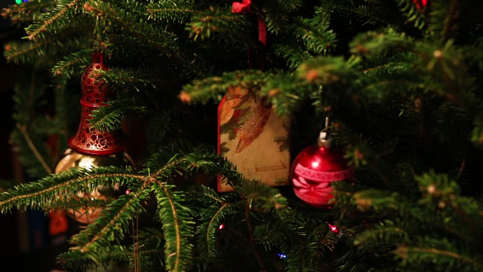 Christmas Tree Ornaments B-Roll_19s