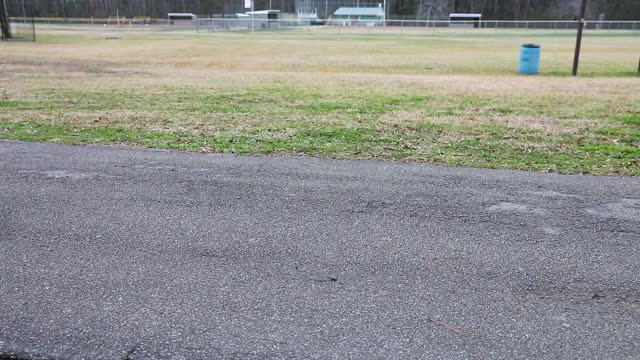 Girl Biking In and Out