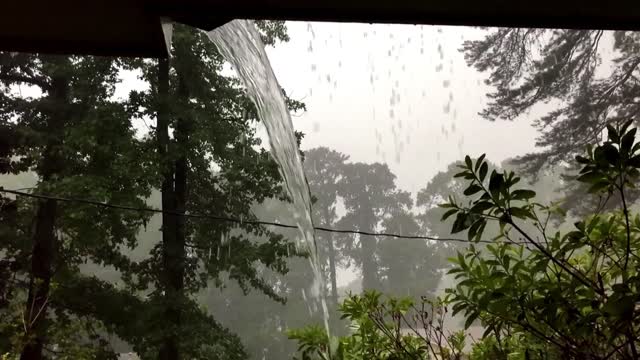 Stormy Weather_Rain from Gutter_Slo-mo_BRoll_10s
