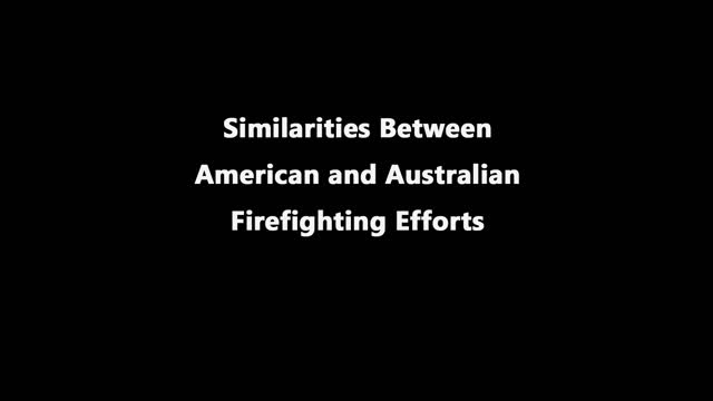Australian Firefighting Efforts