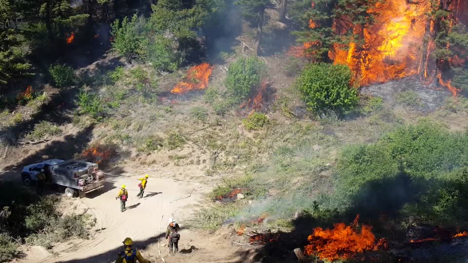Pioneer Fire, Boise National Forest