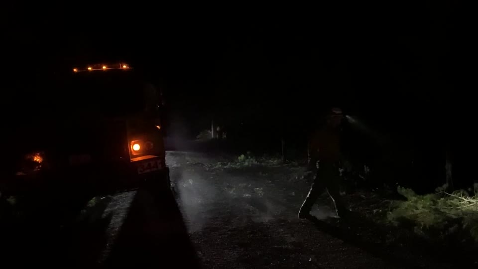 Night Shift on the Bootleg Fire
