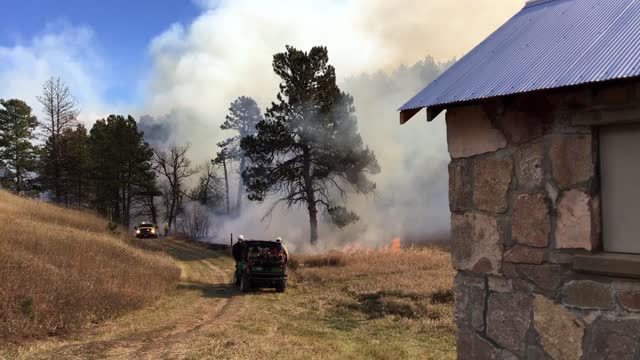 Grass Fire B Roll