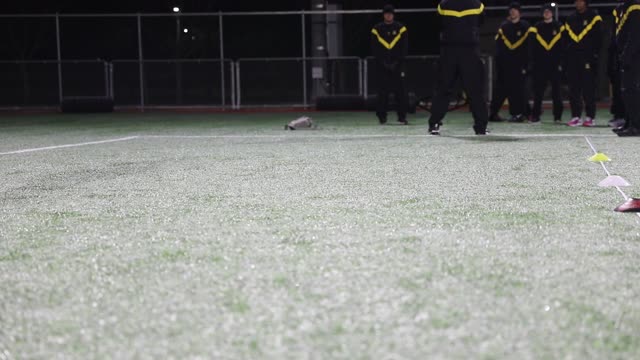 Soldiers participate in ACFT training as part of Thunder Academy