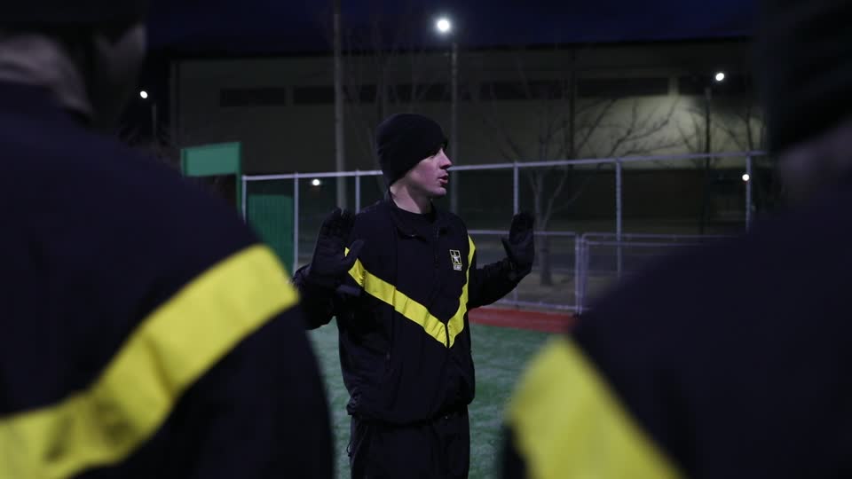 Soldiers participate in ACFT training as part of Thunder Academy