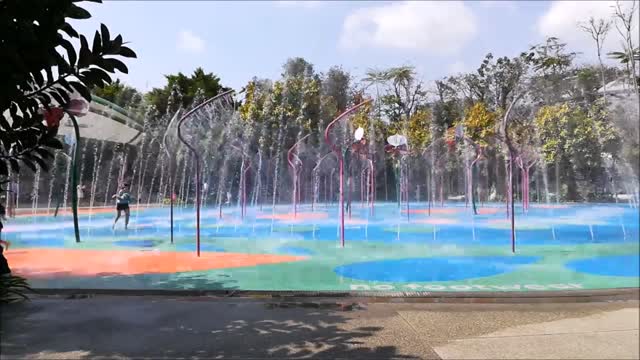 Video: Parents enjoying themselves just as much as the children at the Children's Garden