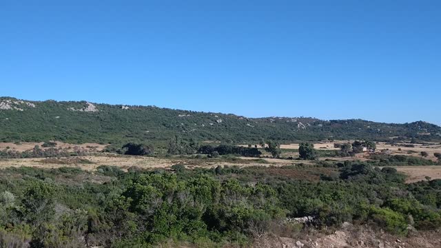 La bellissima spianata di Scupetu in Gallura