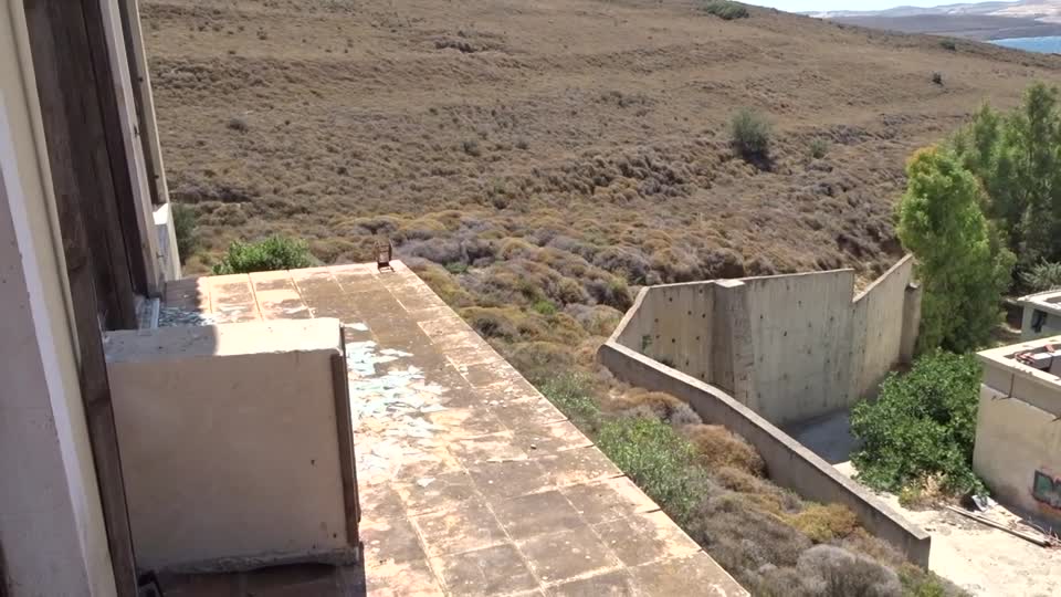 Abandoned resort Kaviria Palace Resort Limnos