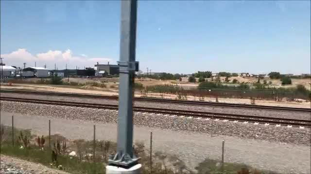 Train Ride From Denver To Aurora, Colorado