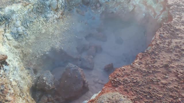Sulfur bubbling