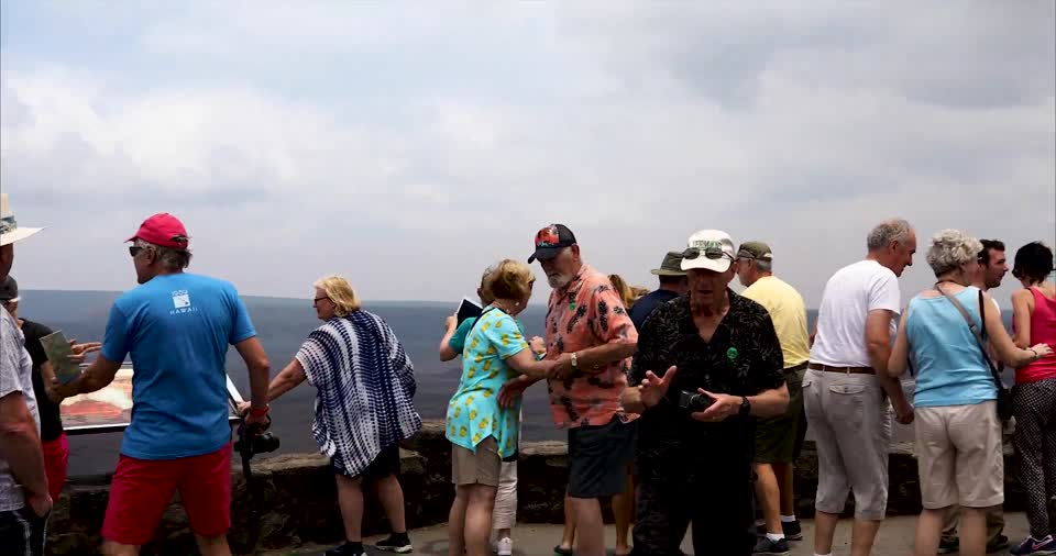 Jaggar Museum overlook following earthquake