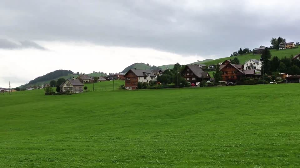 Fahrt von Appenzell nach Gais