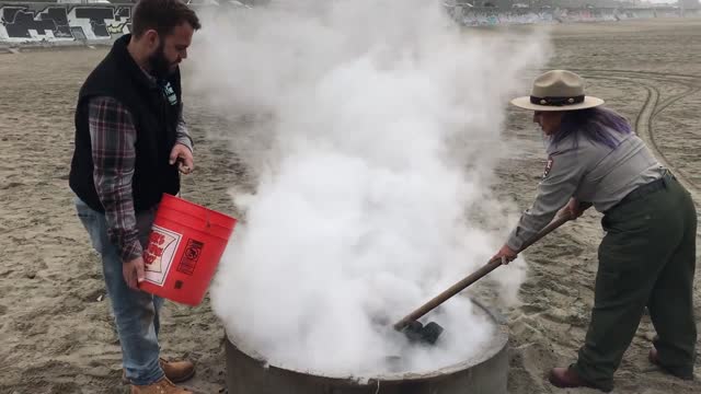 B-Roll: Ocean Beach Fire Program